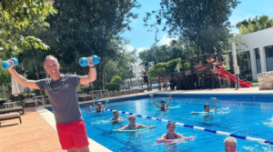 aquagym en playa del carmen